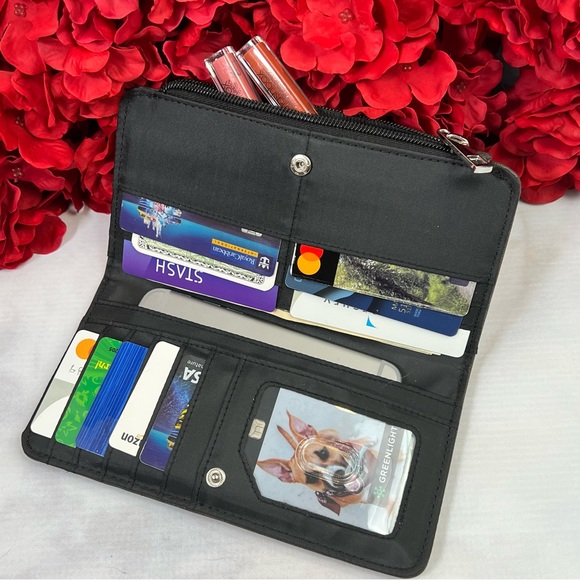 Supernatural 1967 Chevy Impala Charcoal Gray Clutch Wallet - Picture 8 of 16